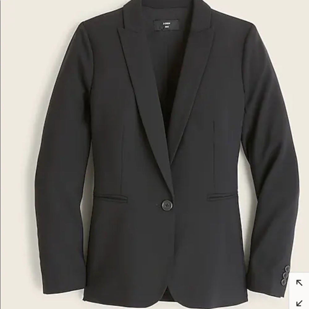 NWOT J. Crew Parker Blazer in Italian Stretch Wool